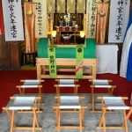 熊野神社　内部　子安台